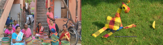 Toys crafted from discarded textile waste is giving a brand-new existence to a group of women in Chennai